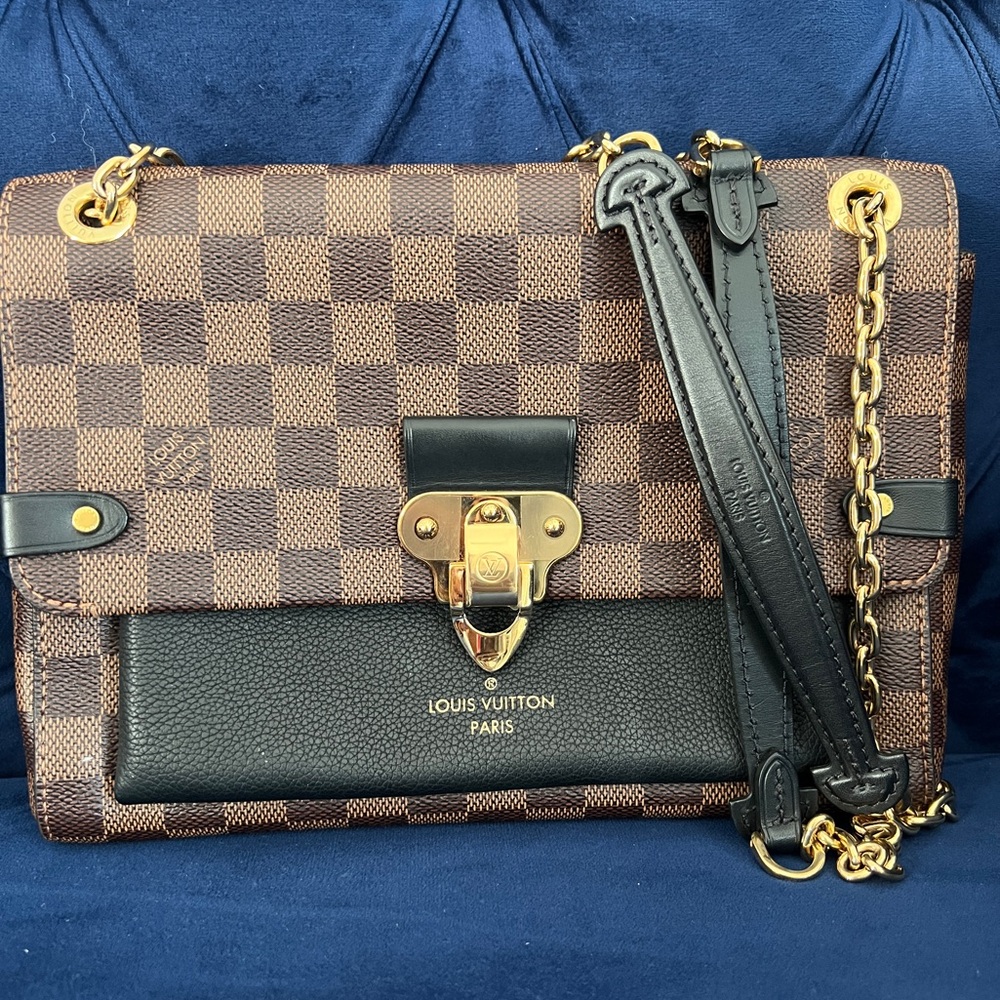 Authentic! Louis Vuitton Damier Ebene Vavin PM - Picture 1 of 7
